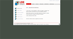 Desktop Screenshot of lde.com.br