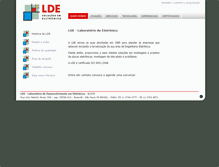 Tablet Screenshot of lde.com.br
