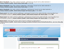 Tablet Screenshot of lde.com.my